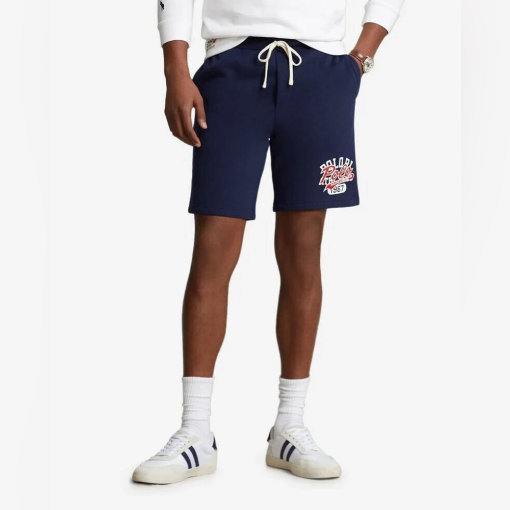 *NWOT* Polo Ralph Lauren Fleece Tie Waist Sweat Shorts